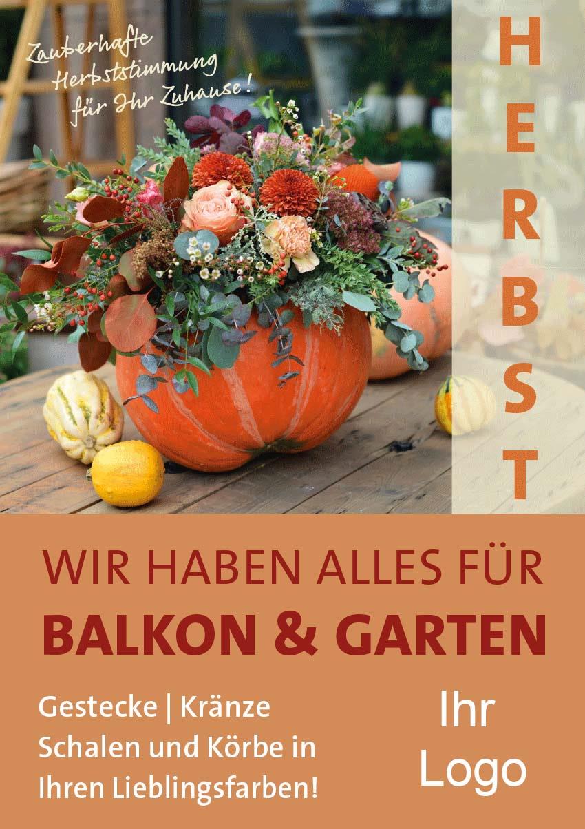 ekaflor Herbstleuchten 2 Plakate A1 inkl. Druck 02 (2Stk)