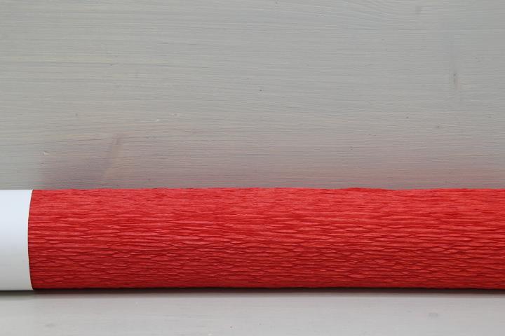 Kreppapier 50cm x 250cm rot