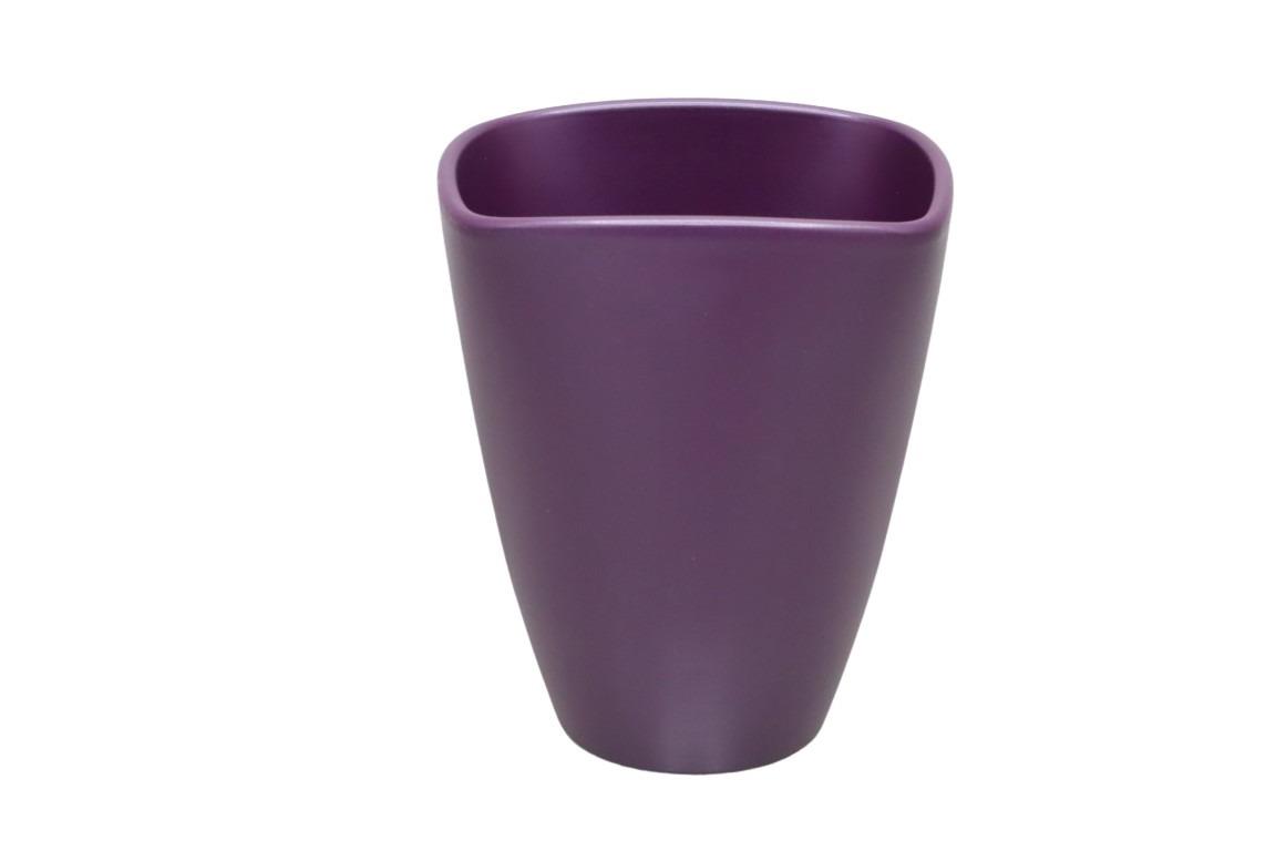 Orchideentopf D12,5H16,5cm Form 407/14 NETTO aubergine matt