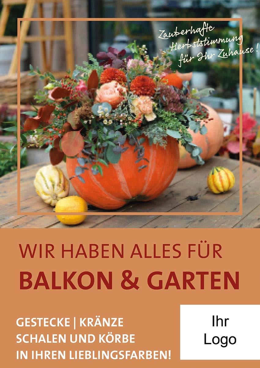 ekaflor Herbstleuchten 2 Plakate A1 inkl. Druck 04 (2Stk)