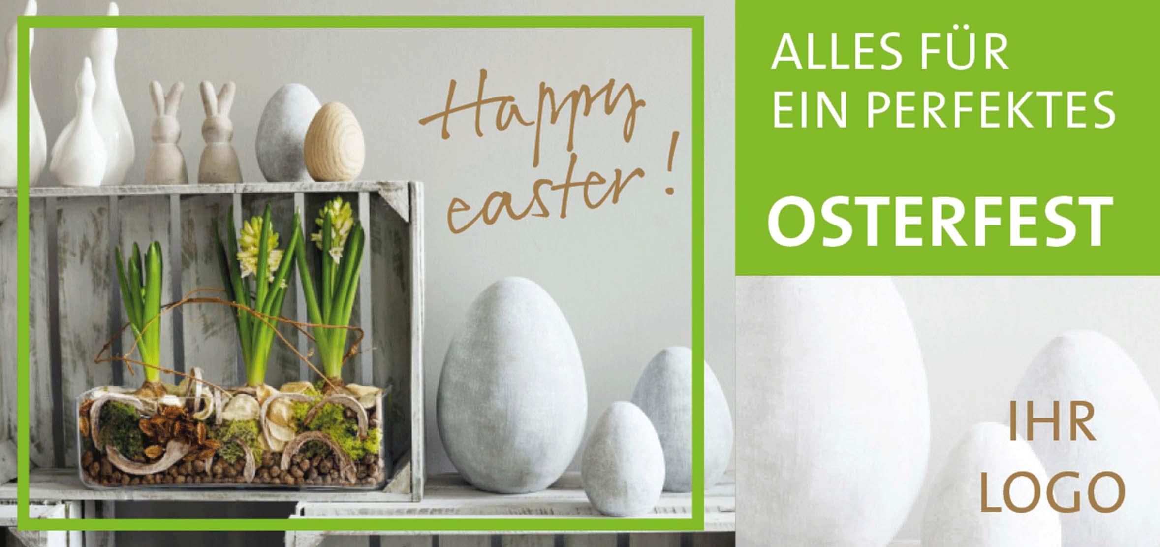 ekaflor Ostern DIN lang Flyer 2 inkl. Druck (1000Stk)