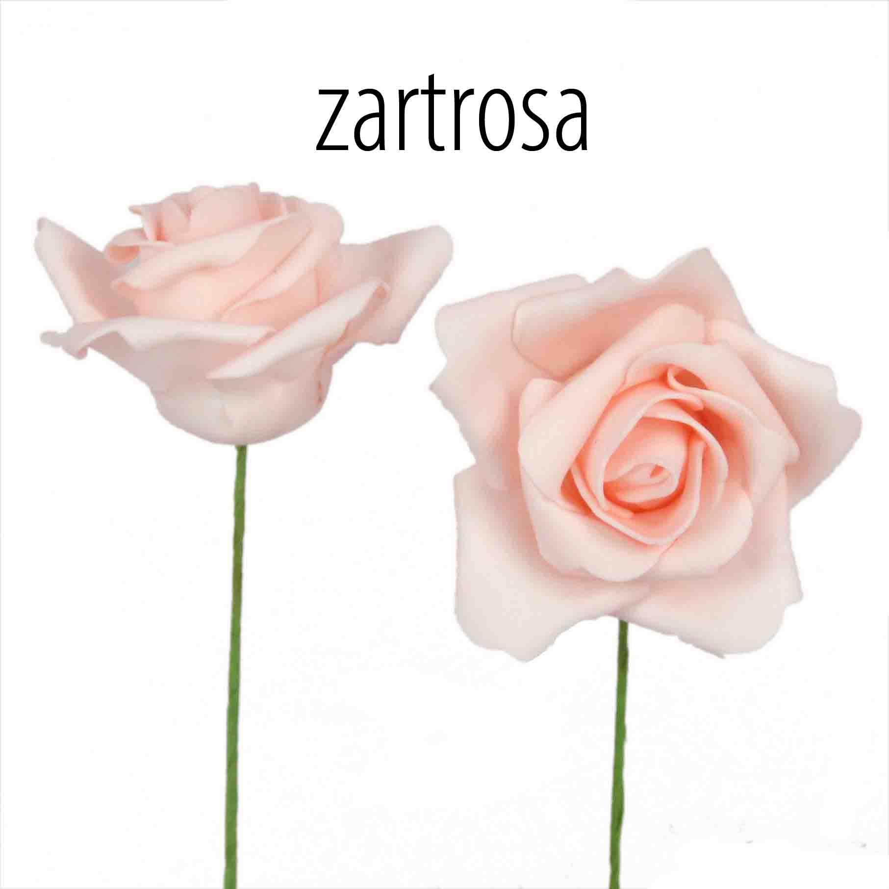 Foam-Rose Clara 7cm zartrosa