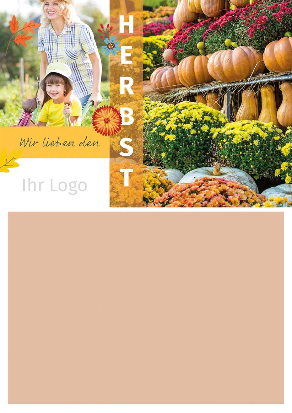 ekaflor Herbst Aktionsvordruck PDF+Word