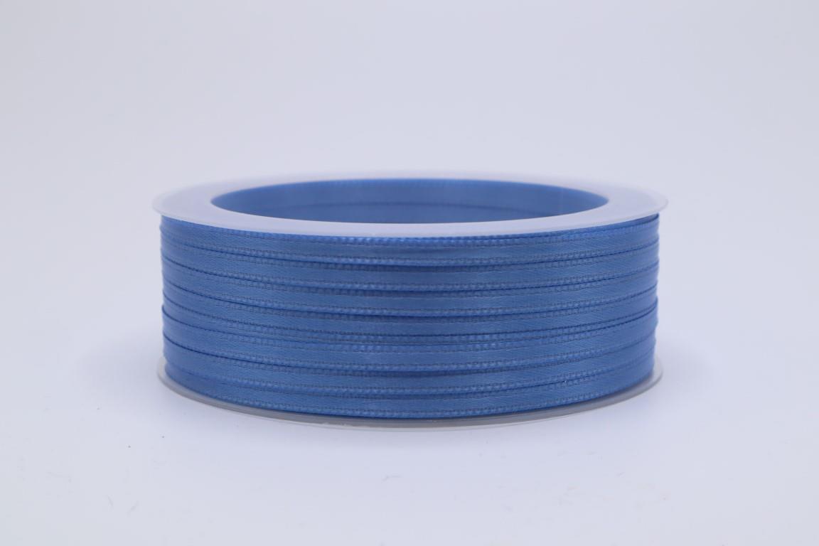 Satinband 3 mm 50 Meter hellblau 115