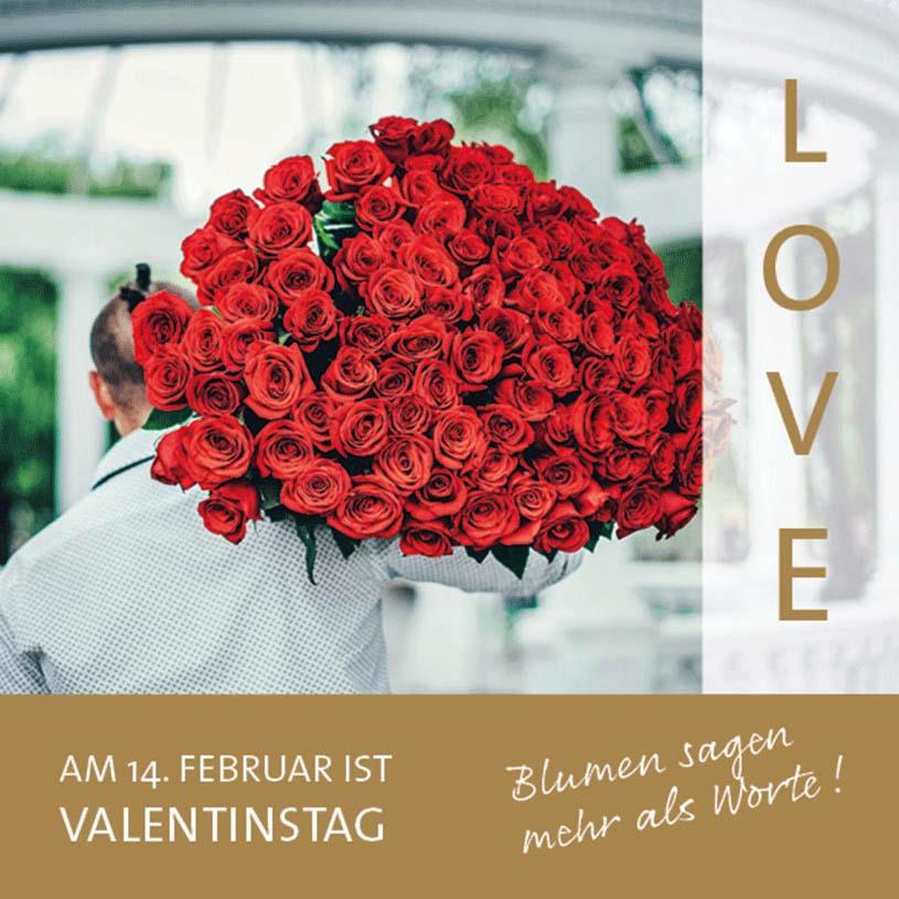 ekaflor Valentinstag Anzeigenvorlage 2 PDF+JPG