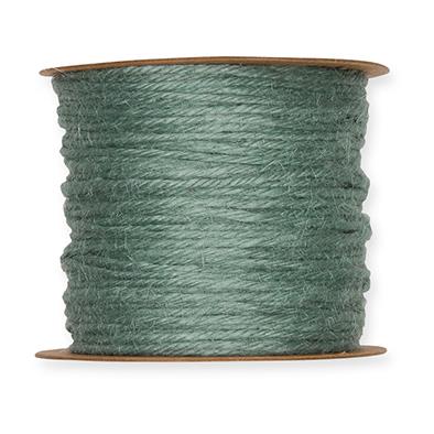 Jutekordel 2 mm 50 Meter sage green 128