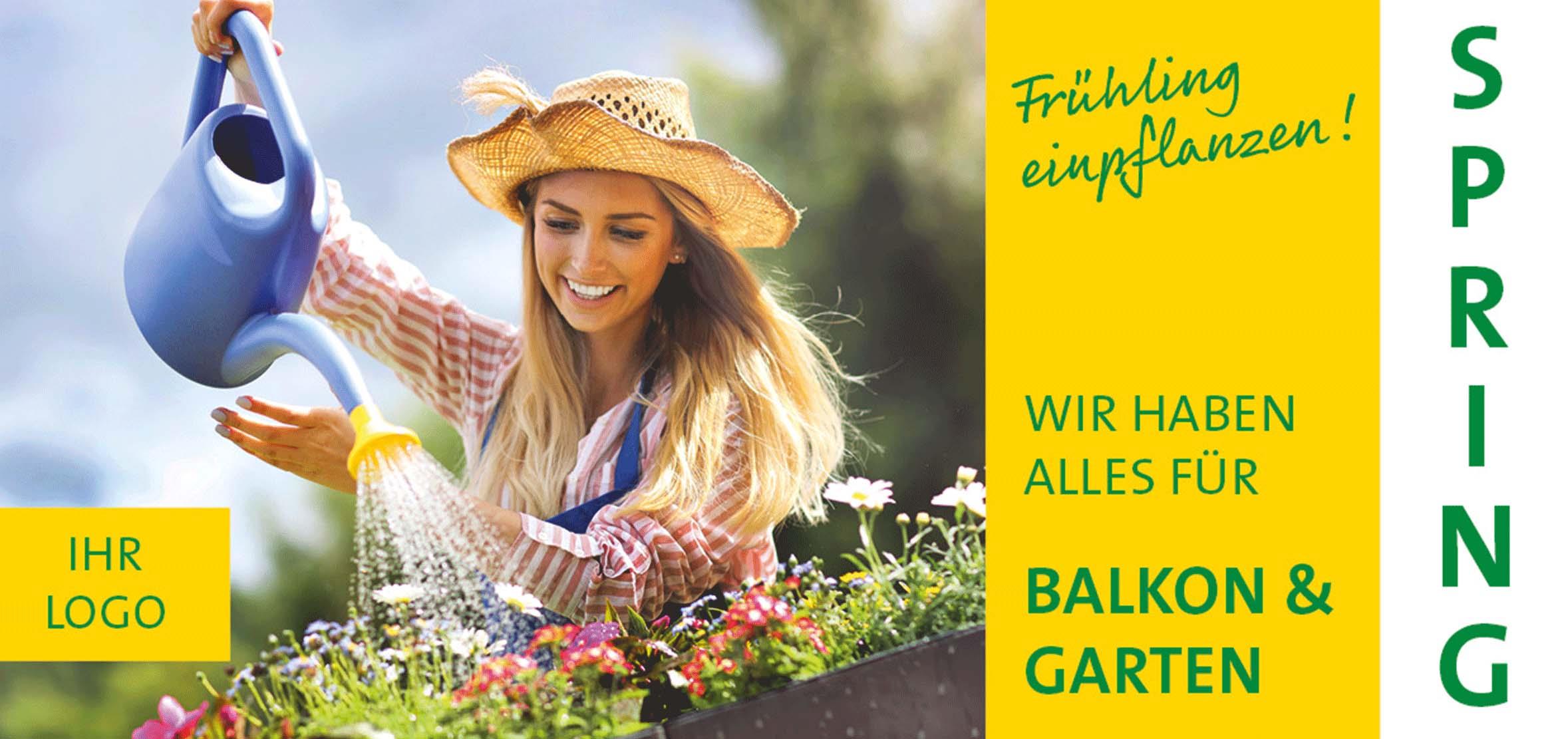 ekaflor Frühling DIN lang Flyer 2 inkl. Druck (1000Stk)