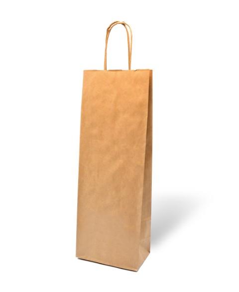 Geschenktasche für Flaschen 14x8,5x39,5 cm natur NETTO