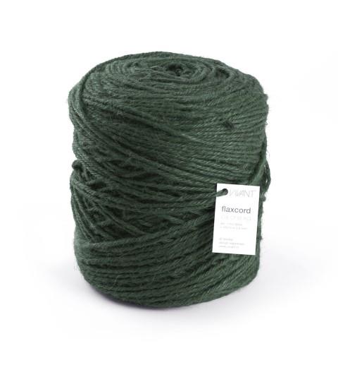 Kordel Flaxcord 3,5 mm auf Spule ca. 1 kg Farbe 69 jägergrün