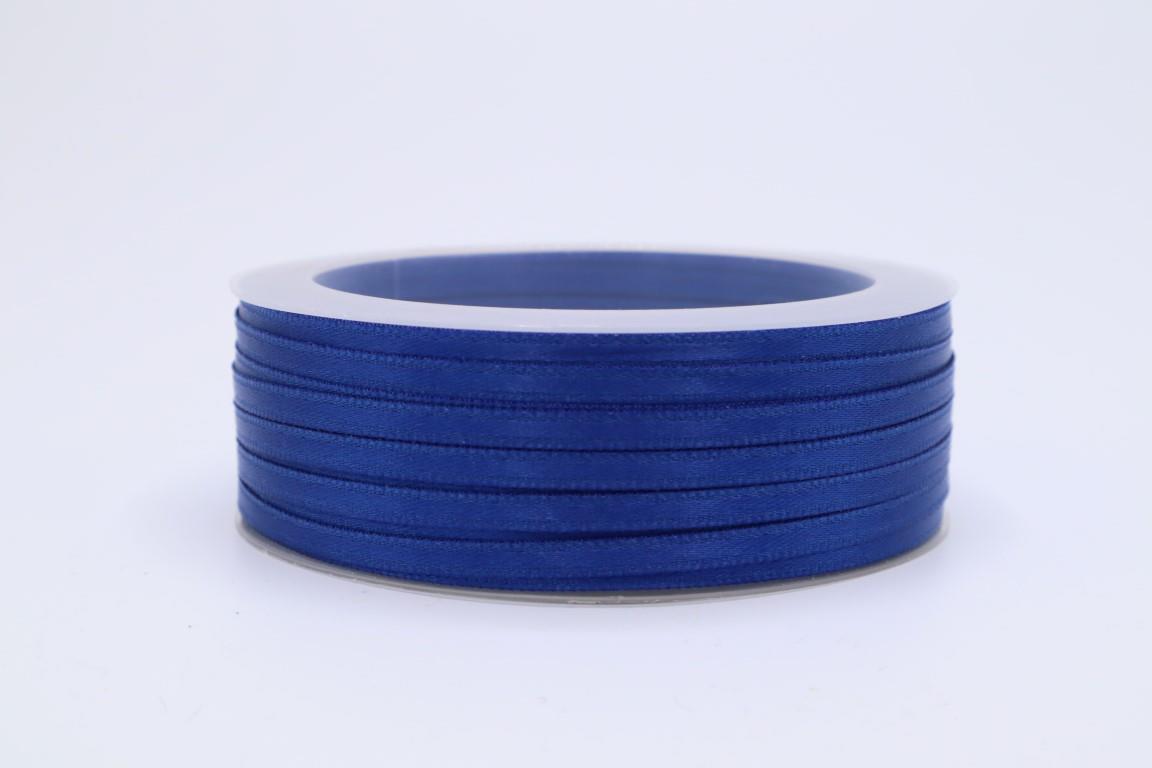 Satinband 3 mm 50 Meter royalblau 110