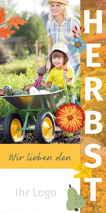 ekaflor Herbst POS-Banner inkl. Druck