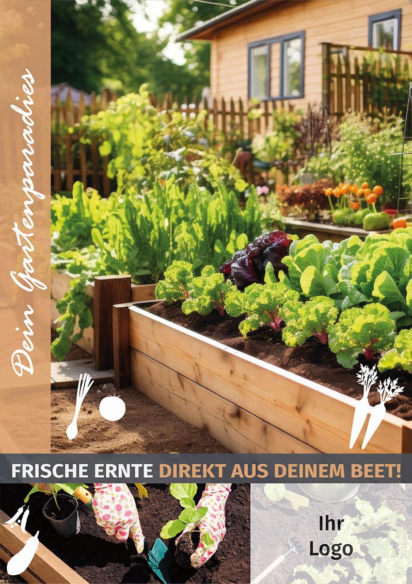 ekaflor Gartenparadies 2025 2 Plakate A1 inkl. Druck (2Stk)