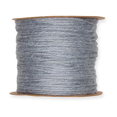 Jutekordel 2 mm 50 Meter grey 21