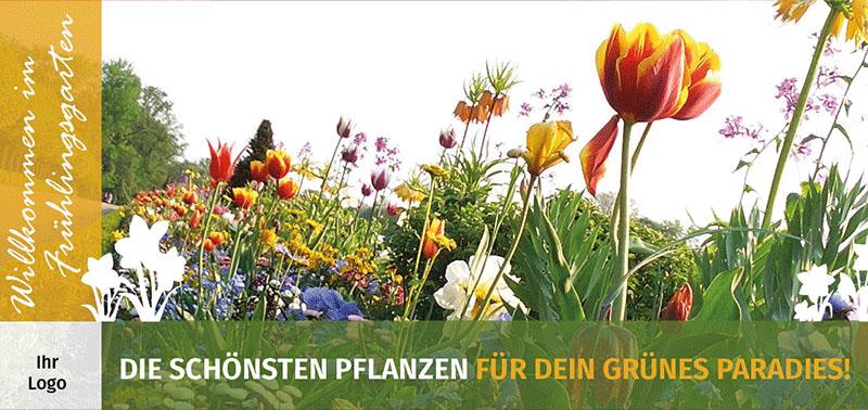 ekaflor Frühling 2025 DIN lang Flyer inkl.Druck(1000Stk)