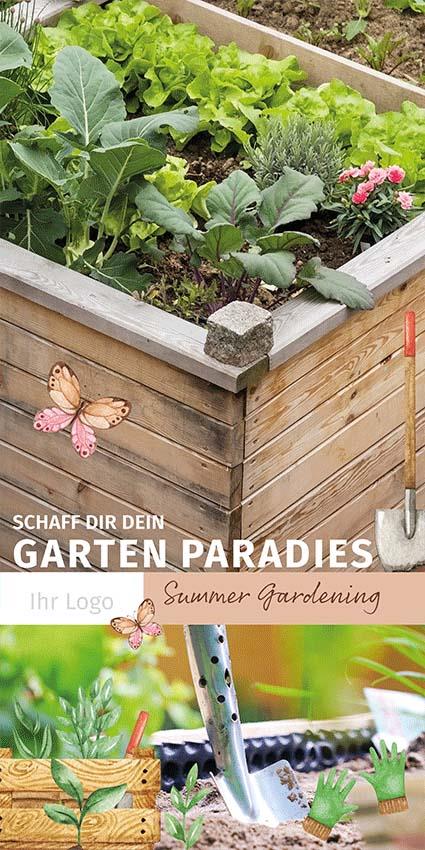 ekaflor Gartenparadies POS-Banner inkl. Druck