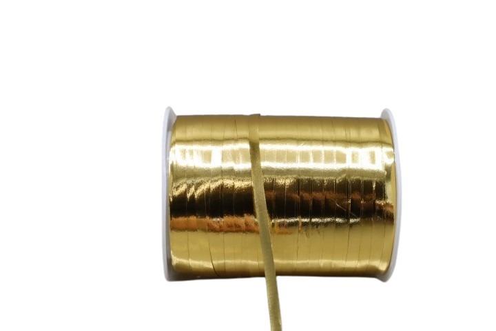 Polyband glänzend 4,8mm 250m gold