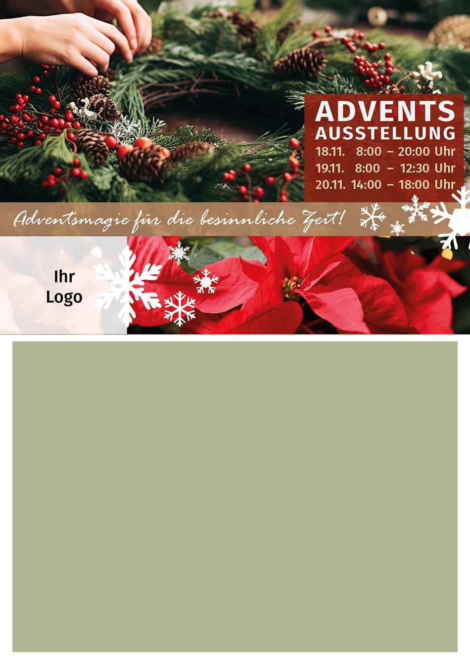 ekaflor Advent 2025 Aktionsvordruck PDF+Word