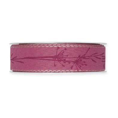 Herbst-Druckband 25 mm 18 Meter berry 509