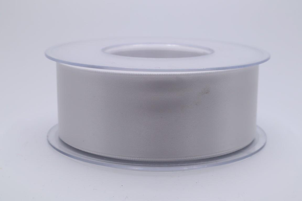 Satinband 40 mm 25 Meter weiss 700