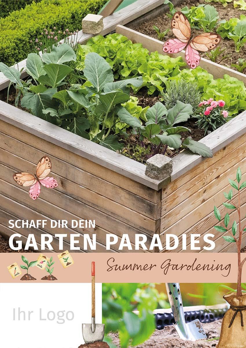 ekaflor Gartenparadies 2 Plakate A1 inkl. Druck (2Stk)