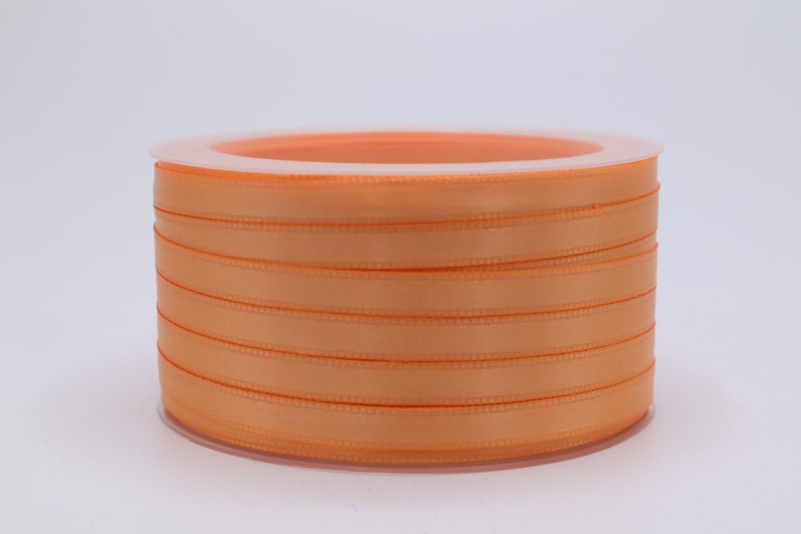 Satinband 6 mm 50 Meter apricot 280