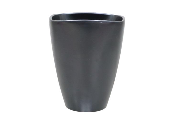 Orchideentopf D12,5H16,5cm Form 407/14 NETTO schwarz matt