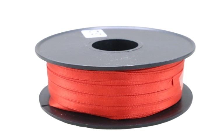 Satinband 3,5mm rot -016