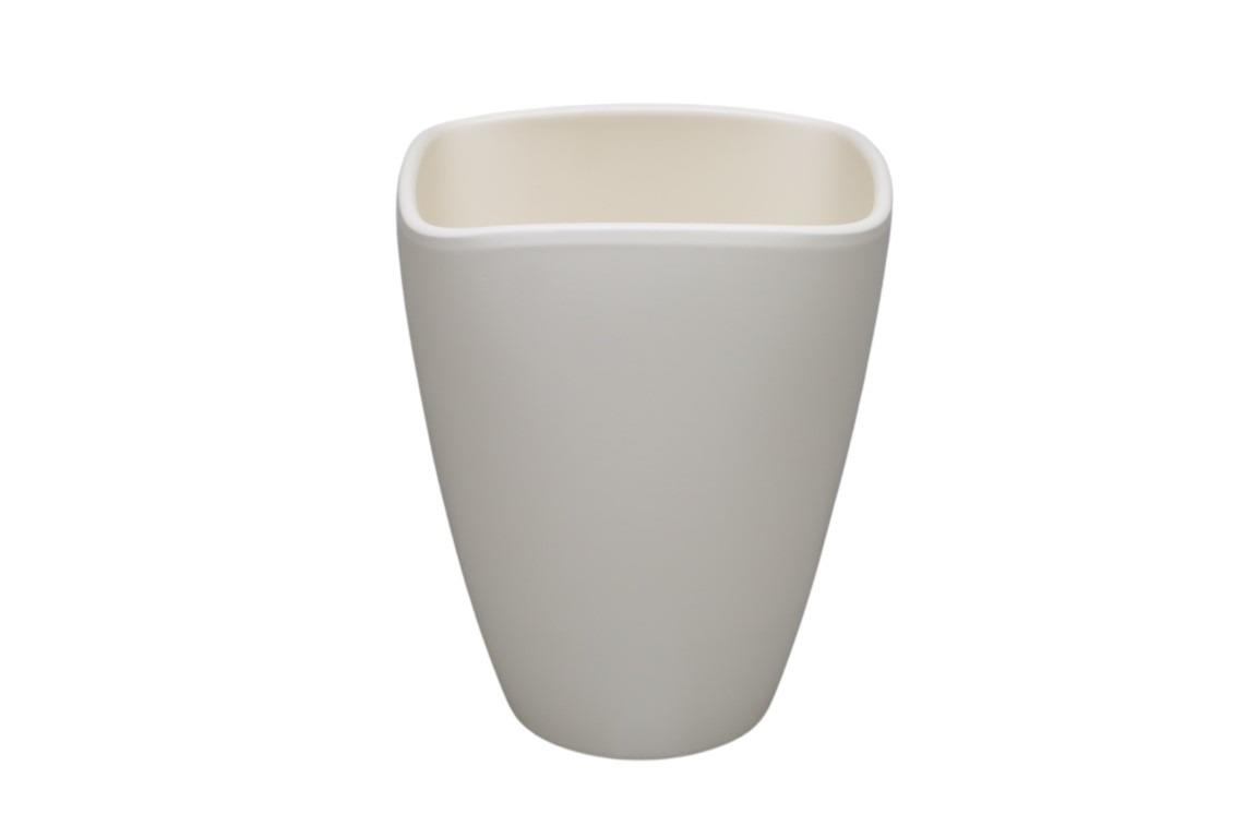 Orchideentopf D12,5H16,5cm Form 407/14 NETTO creme matt