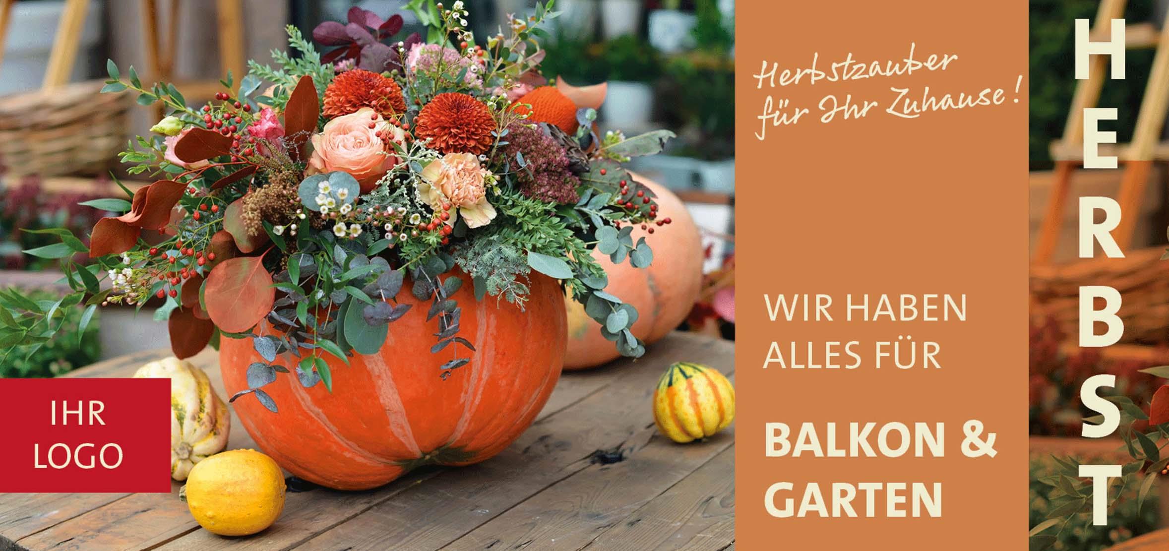 ekaflor Herbst DIN lang Flyer 2 inkl. Druck (1000Stk)