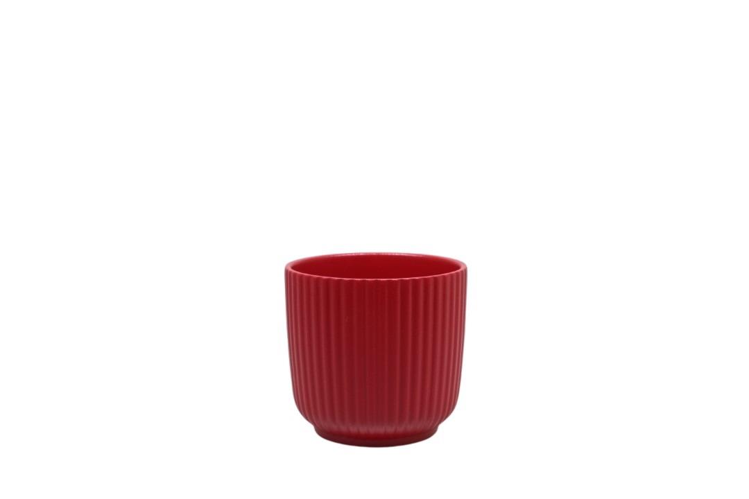 Keramiktopf PITTI rot D13,5cm