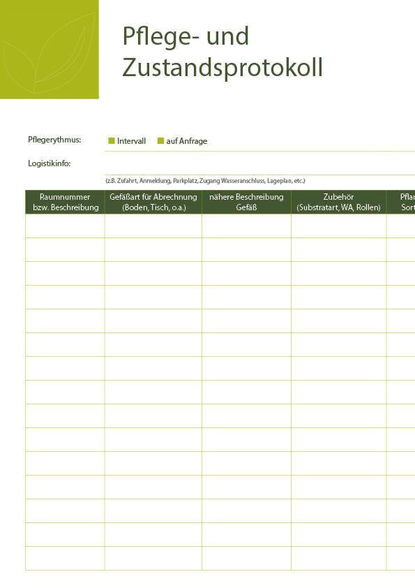 ekaflor Innenraumbegrünung-Broschüre Checkliste 20 Stk