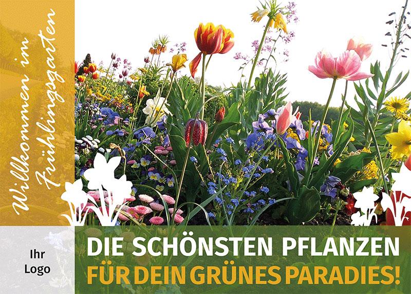 ekaflor Frühling 2025 Großflächenplakat inkl. Druck