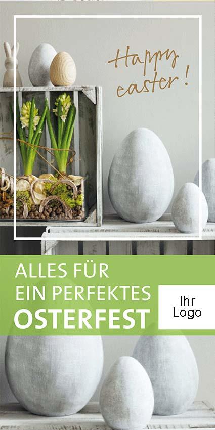 ekaflor Ostern POS-Banner 2 inkl. Druck